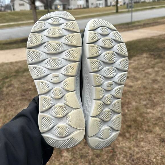 Skechers Women's Go Walk Flex Lucy Memory Foam Slip On Athletic Shoes Sz 8 Grey - Picture 8 of 11